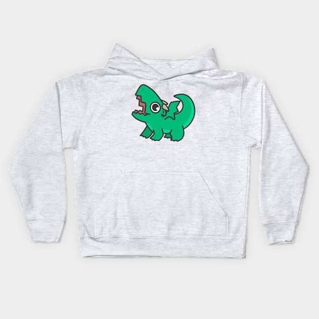 Baby dragon Kids Hoodie by IcyBubblegum